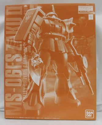 中古】【未組立品】1/100 MG MS-06FS ガルマ・ザビ専用 ザクII 「機動戦士ガンダムMSV」 プレミアムバンダイ限定＜プラモ