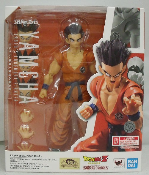 【中古】【開封品】S.H.Figuarts ヤムチャ -地球人屈指の実力者- 「ドラゴンボールZ」 魂ウェブ商店限定＜フィギュア＞（代引き不可）6355