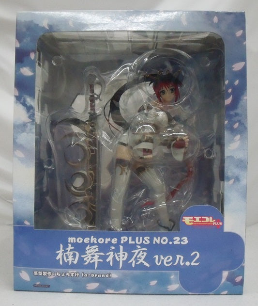 【中古】【開封品】モエコレPLUS No.23 楠舞神夜 ver.2 「無限のフロンティア EXCEED スーパーロボット大戦OGサーガ」 1/8  PVC塗装済み完成品 ボークスショップ＆ホビー天国ウェブ限定＜フィギュア＞（代引き不可）6355