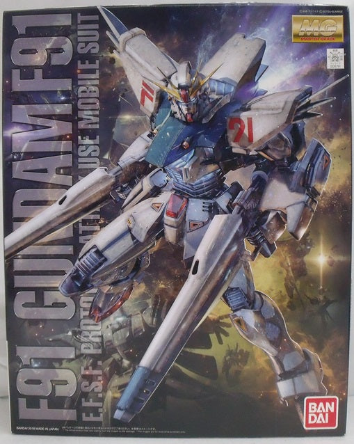 【中古】【未組立】1/100 MG F91 ガンダムF91 Ver.2.0  「機動戦士ガンダムF91」[0225751]＜プラモデル＞（代引き不可）6355