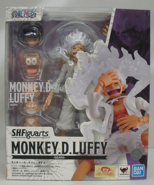 中古】【未開封】S.H.Figuarts モンキー・D・ルフィ -ギア5