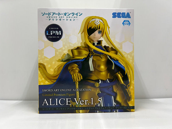 【中古】【未開封】アリス 「ソードアート・オンライン アリシゼーション」  リミテッドプレミアムフィギュア”アリス”Ver.1.5＜フィギュア＞（代引き不可）6388