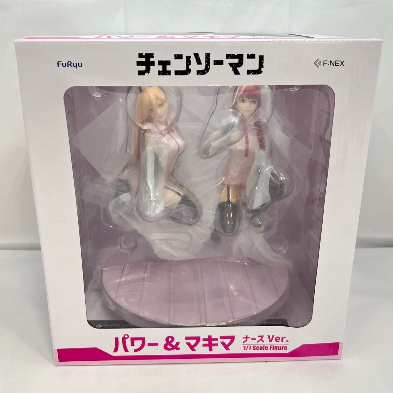 【中古】【未開封】パワー＆マキマ ナースVer. 「チェンソーマン」 1/7 PVC＆ABS製塗装済み完成品＜フィギュア＞（代引き不可）63