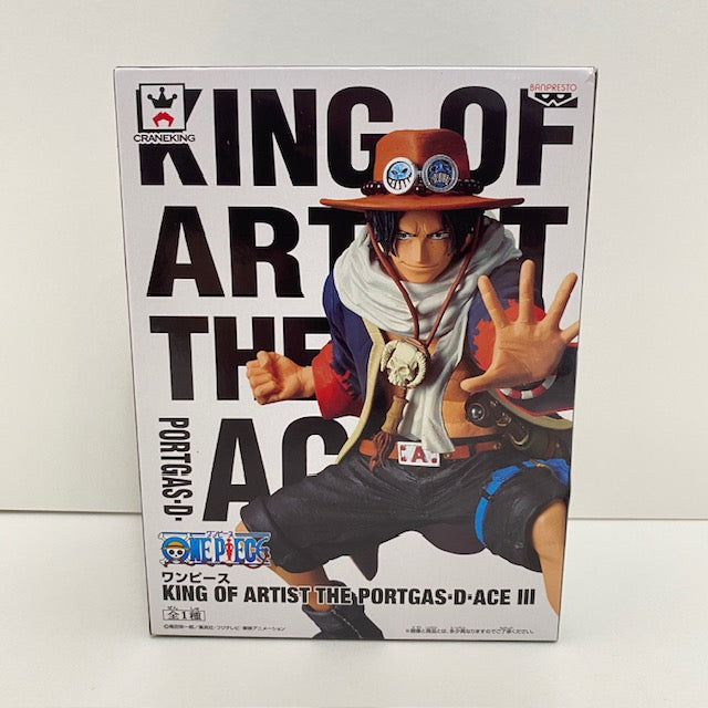 【中古】【未開封】フィギュア　ポートガス・D・エース 「ワンピース」 KING OF ARTIST THE PORTGAS・D・ACE  III＜フィギュア＞（代引き不可）6388