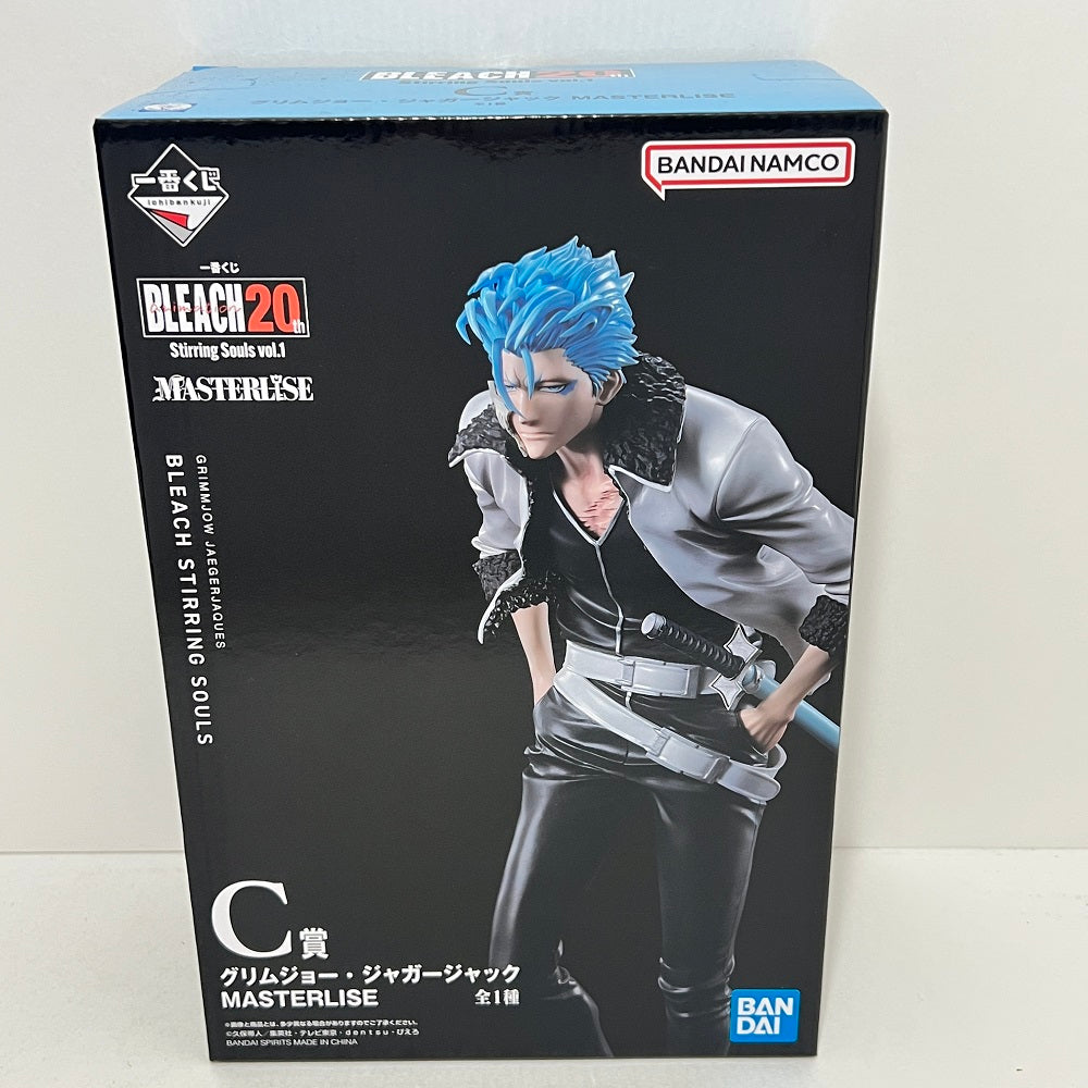 【中古】【未開封】グリムジョー・ジャガージャック 「一番くじ　ＢＬＥＡＣＨ-ブリーチ- Ｓｔｉｒｒｉｎｇ　Ｓｏｕｌｓ　ｖｏｌ．１」  ＭＡＳＴＥＲＬＩＳＥ　Ｃ賞＜フィギュア＞（代引き不可）6388