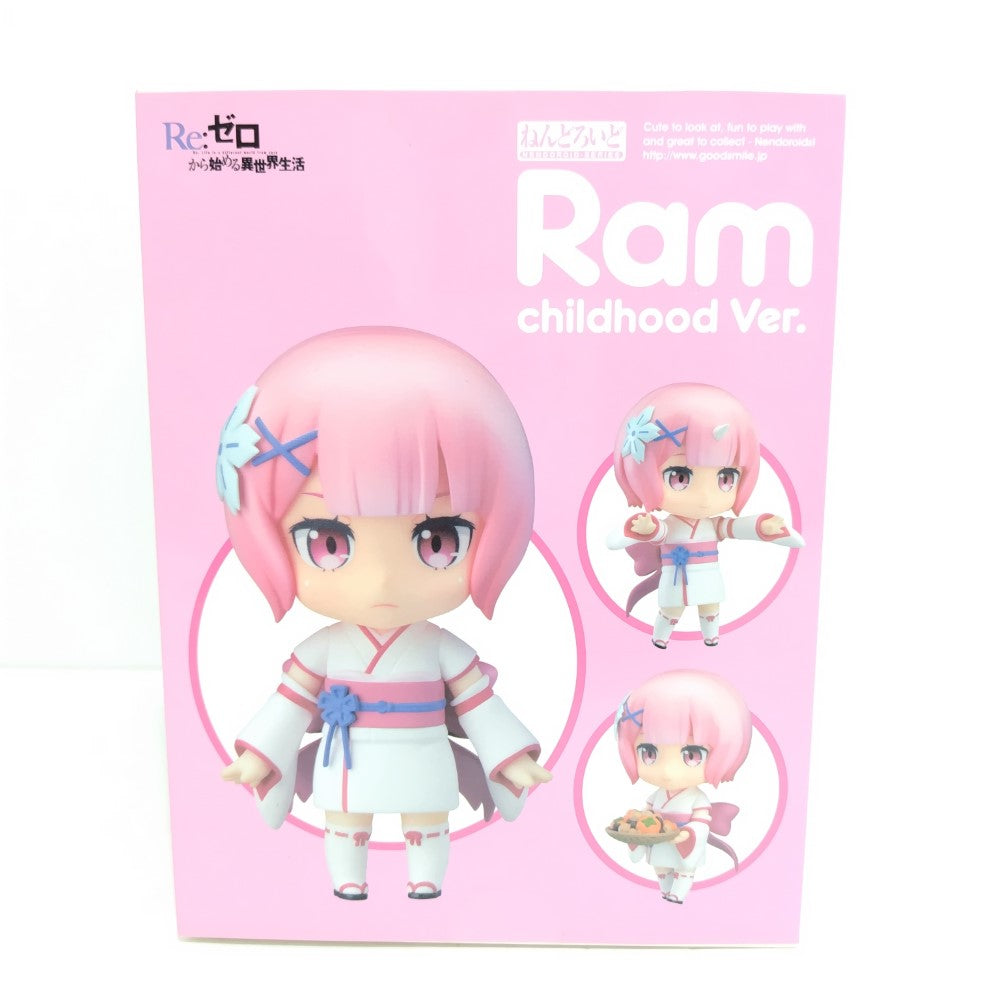 中古】【未開封】ねんどろいど No.942ラム＆レム 幼少期Ver. 「Re