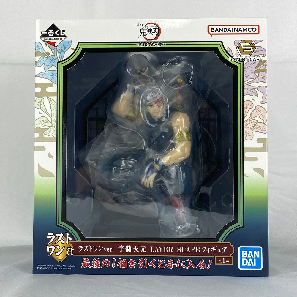 中古】【未開封】宇髄天元 ラストワンver. 「一番くじ 鬼滅の刃 〜鬼殺の志 参〜」 LAYER SCAPE ラストワン賞 フィギュア＜