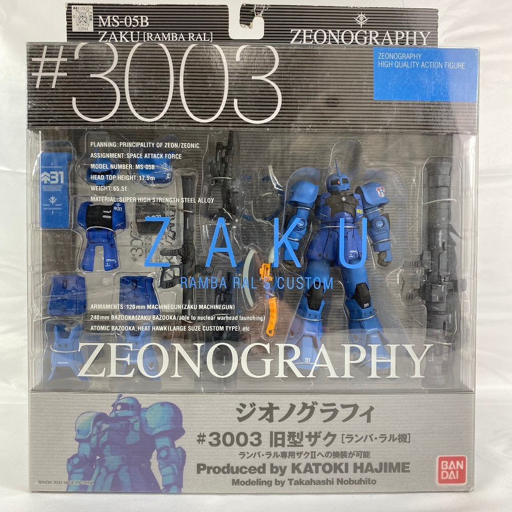 【中古】【未開封】旧型ザク ランバ・ラル機 GUNDAM FIX FIGURATION [ZEONOGRAPHY]  #3003「機動戦士ガンダム」＜フィギュア＞（代引き不可）6496