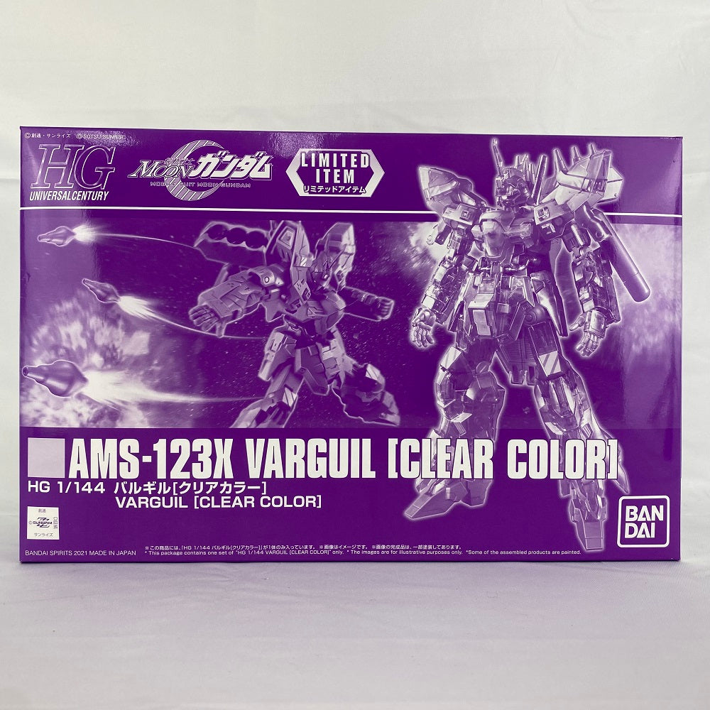 【中古】【未組立】1/144 HG AMX-123X バルギル [クリアカラー] 「機動戦士MOONガンダム」  イベント限定＜プラモデル＞（代引き不可）6496