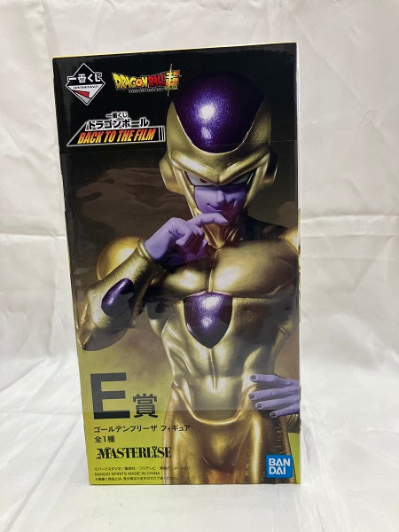 中古】【未開封】ゴールデンフリーザ 「一番くじ ドラゴンボール BACK TO THE FILM」 MASTERLISE E賞 フィギュア