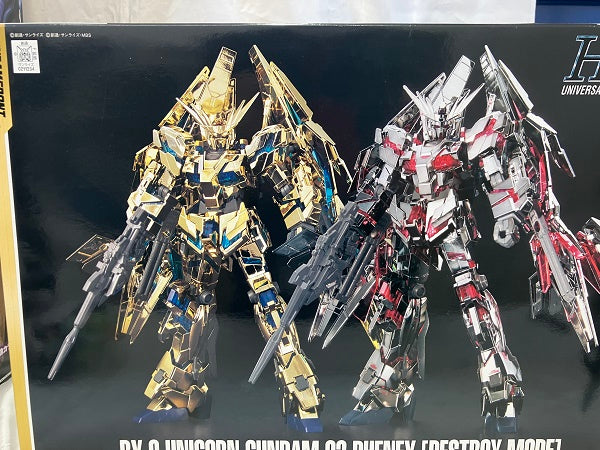 【中古】【未組立】1/144 HGUC ユニコーンガンダム3号機 フェネクス(デストロイモード) Ver.GFT LIMITED GOLD ＆  SILVER COATING SET 「機動戦士ガンダムUC」 ガンダムフロント限定[0211234]＜プラモデル＞（代引き不可）6512