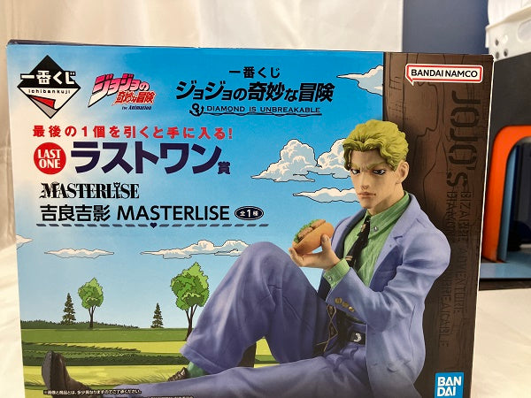 【中古】開封）ラストワン賞 吉良吉影 MASTERLISE フィギュア ｢一番くじ ジョジョの奇妙な冒険 DIAMOND IS UNBREAKABLE｣[10][240010441061] 中古】【開封品】吉良吉影 「一番くじ ジョジョの奇妙な冒険