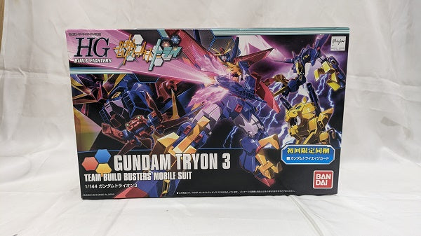 【中古】【未組立】1/144 HGBF ガンダムトライオン3 「ガンダムビルドファイターズトライ」＜プラモデル＞（代引き不可）6512