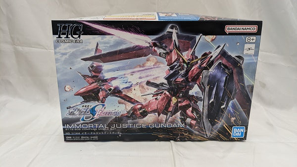 中古】【未組立】1/144 HG イモータルジャスティスガンダム 「機動戦士ガンダムSEED FREEDOM」＜プラモデル＞（代引き不可）