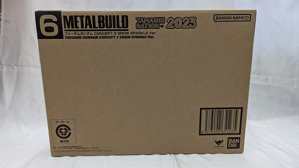 中古】【未開封】METAL BUILD フリーダムガンダム CONCEPT 2 SNOW SPARKLE Ver. 「機動戦士ガンダムSE