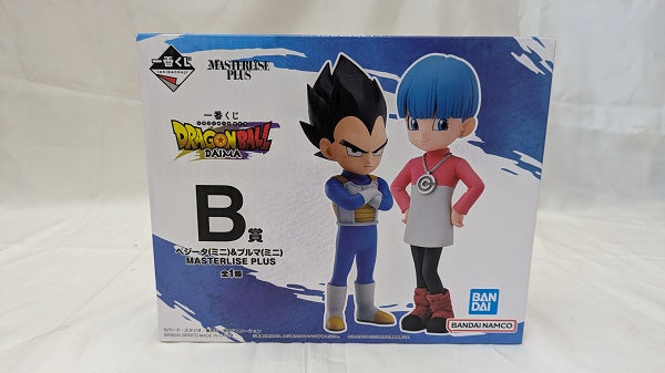 中古】【未開封】ベジータ(ミニ)＆ブルマ(ミニ) 「一番くじ