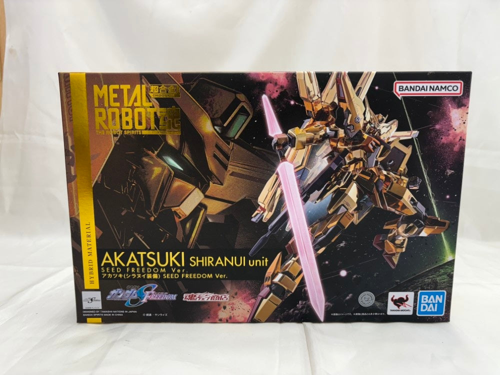 メタルロボット魂 アカツキ シラヌイ装備 SEEDFREEDOM 未開封 METAL ROBOT魂 ＜SIDE MS＞ アカツキ（シラヌイ装備） SEED