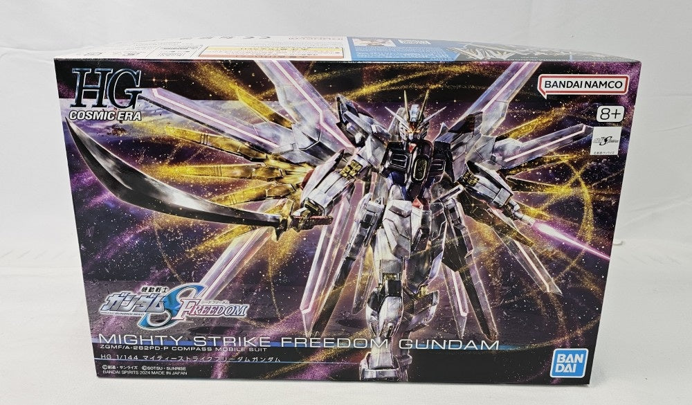 未組立【メッキ加工】HG マイティーストライクフリーダムガンダム SEED 限定 中古】【未組立】1/144 HG マイティーストライクフリーダムガンダム