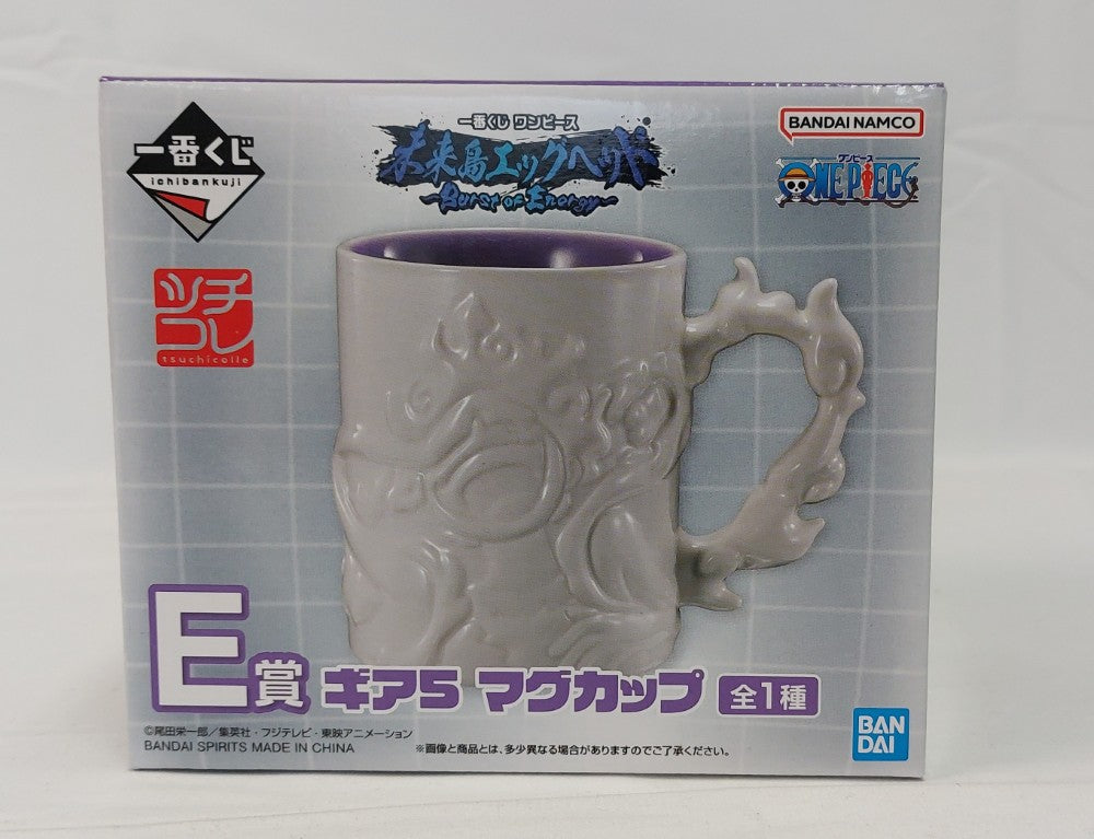 中古】【開封品】ルフィ ギア5 マグカップ 「一番くじ ワンピース 未来