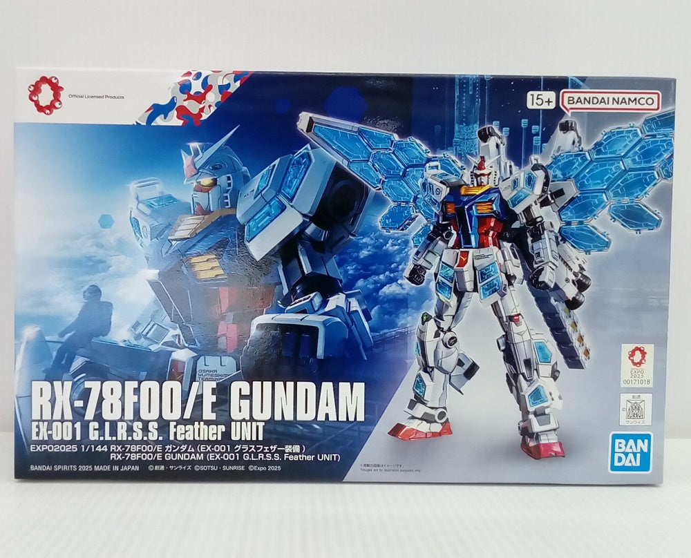 ガンダム　バンダイナムコ　非売品　レトロ　装飾　特大　GUNDAM 中古】【未組立】1/144 EXPO2025 RX-78F00/E ガンダム (EX-001