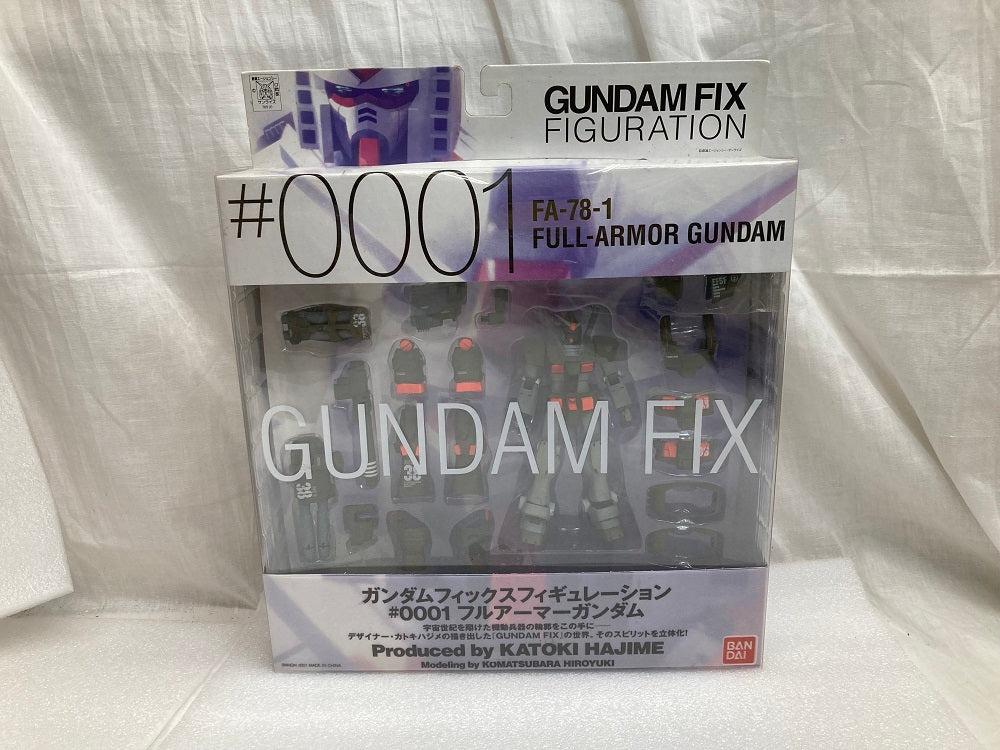 中古】【開封品】フルアーマーガンダム GUNDAM FIX FIGURATION #0001「機動戦士ガンダム」＜フィギュア＞（代引き不可