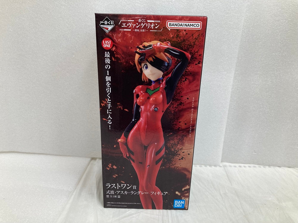 中古】【未開封】式波・アスカ・ラングレー 「一番くじ エヴァンゲリオン?使徒、浸食!?」 MEGAIMPACT ラストワン賞 フィギュア＜