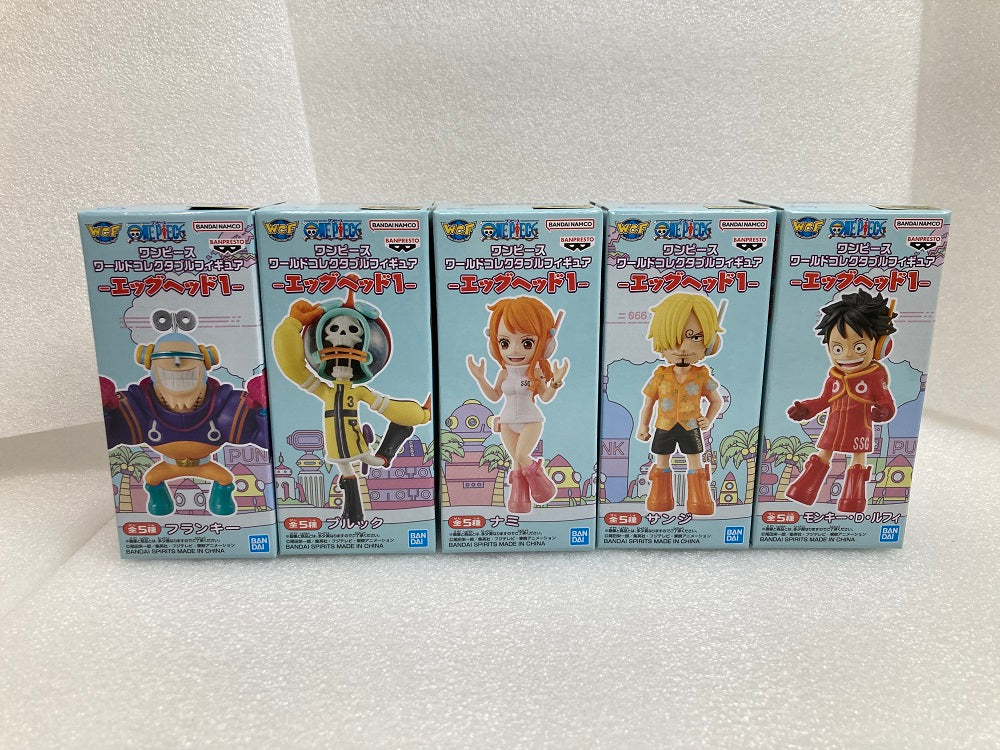 未開封　ワンピース　ワーコレ　フィギュア　エッグヘッド 　5種セット 中古】【未開封】【セット】全5種セット 「ワンピース