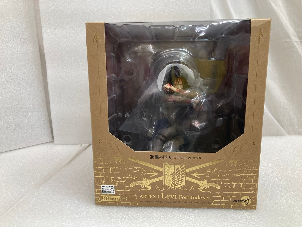 中古】【未開封】ARTFX J リヴァイ Fortitude ver. 「進撃の巨人」 1/7 PVC製塗装済み完成品＜フィギュア＞（代引