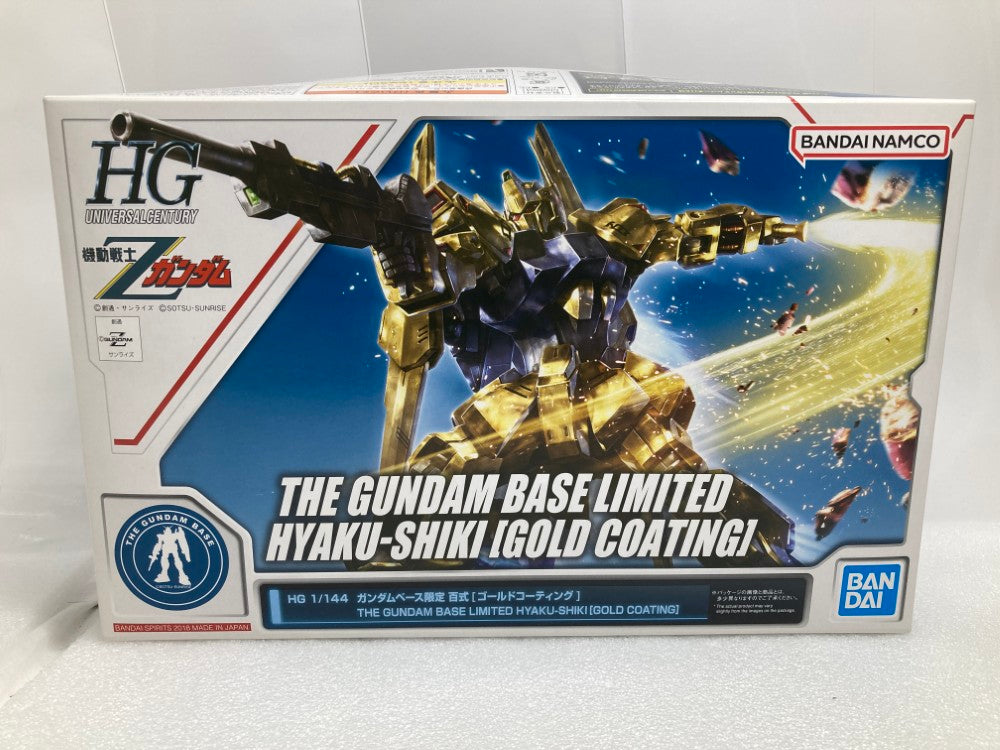 中古】【未組立】1/144 HG MSN-00100 百式 ゴールドコーティング