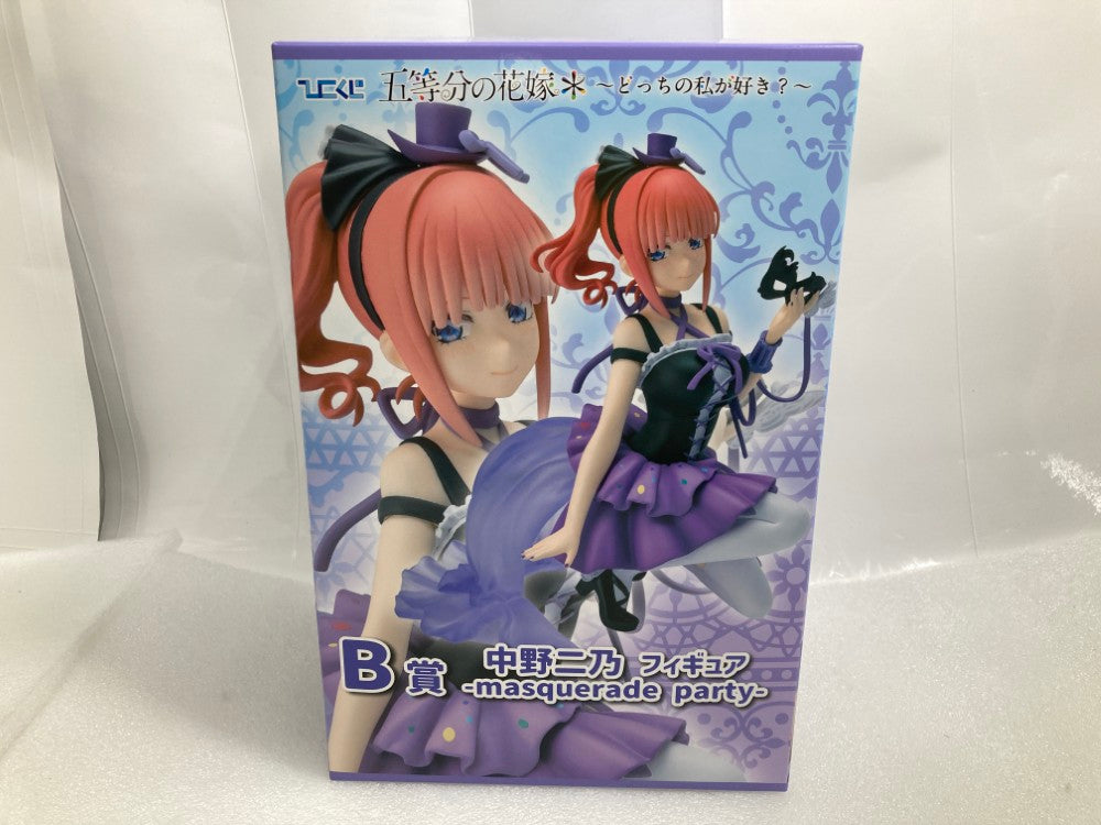 中古】【未開封】中野二乃フィギュア-masquerade party- 「ひこくじ 五