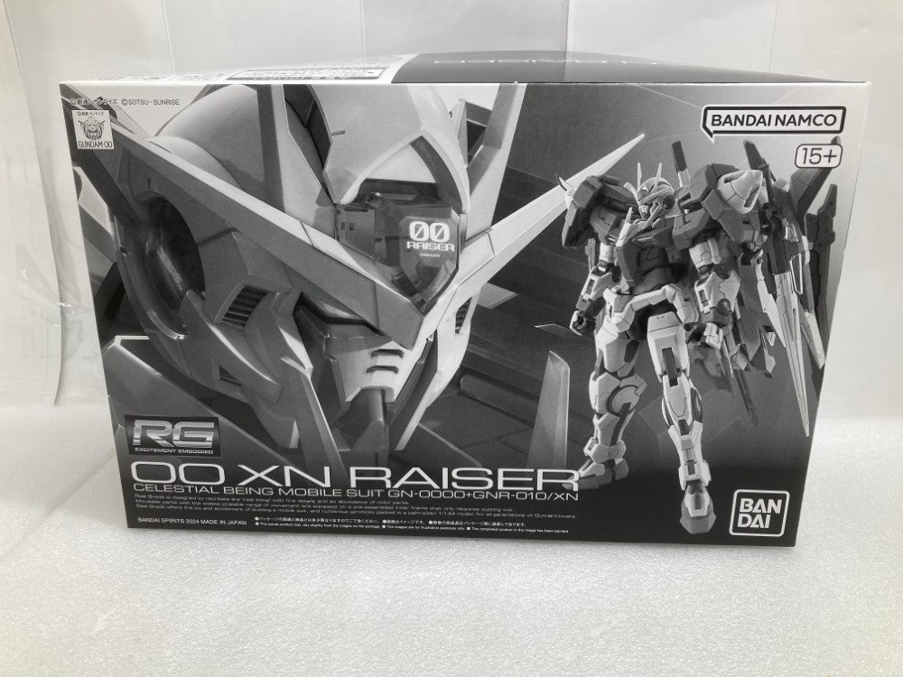 値下げ◎　RG 1/144 ダブルオーザンライザー　未開封・未組立 中古】【未組立】1/144 RG GN-0000+GNR-010/XN ダブルオーザンライザー