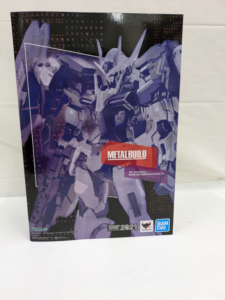 中古】【外箱開封済み】機動戦士ガンダム00 METAL BUILD 10th Anniversary トランザムライザー Full Par