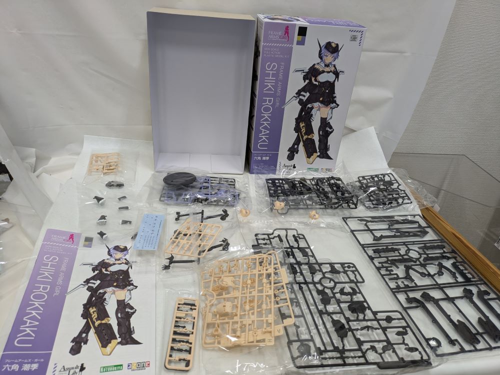 中古】【未組立】六角潮季 「フレームアームズ・ガール×アサルトリリィ」 [FG056]＜プラモデル＞（代引き不可）6537