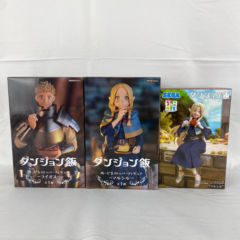 【中古】【未開封】【セット】 「ダンジョン飯」ライオス・マルシル 3種セット＜フィギュア＞（代引き不可）6541