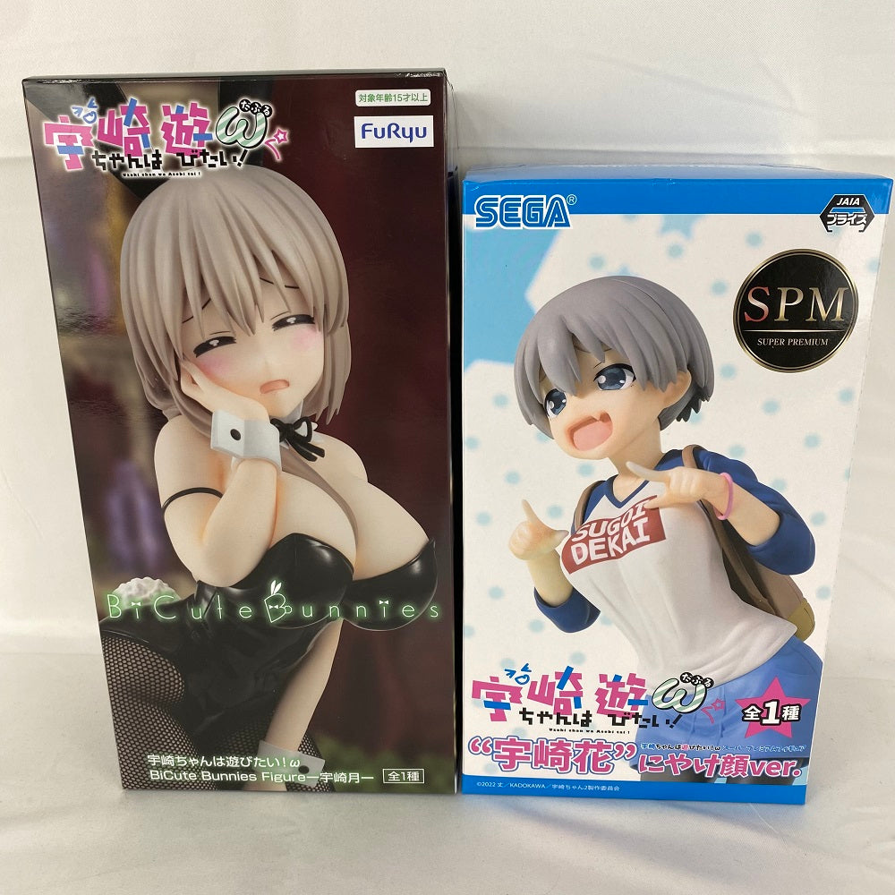 【中古】【未開封】【セット】「宇崎ちゃんは遊びたい!Ω」宇崎月・「宇崎ちゃんは遊びたい!ω」宇崎花フィギュア  2種セット＜フィギュア＞（代引き不可）6541