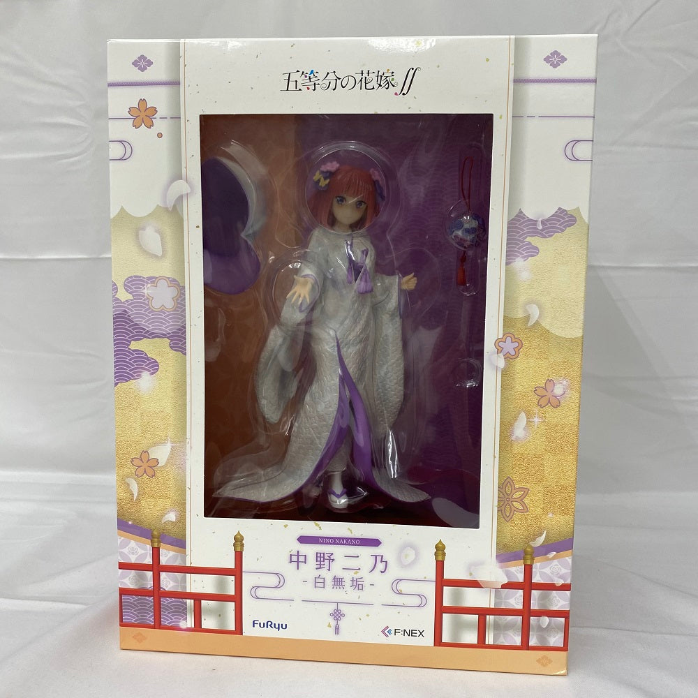 中古】【開封品】中野二乃 -白無垢- 「五等分の花嫁∬」 1/7 塗装済み完成品 F：NEX限定＜フィギュア＞（代引き不可）6541