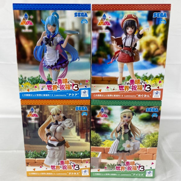 この素晴らしい世界に祝福を! フィギュア 3体セット この素晴らしい