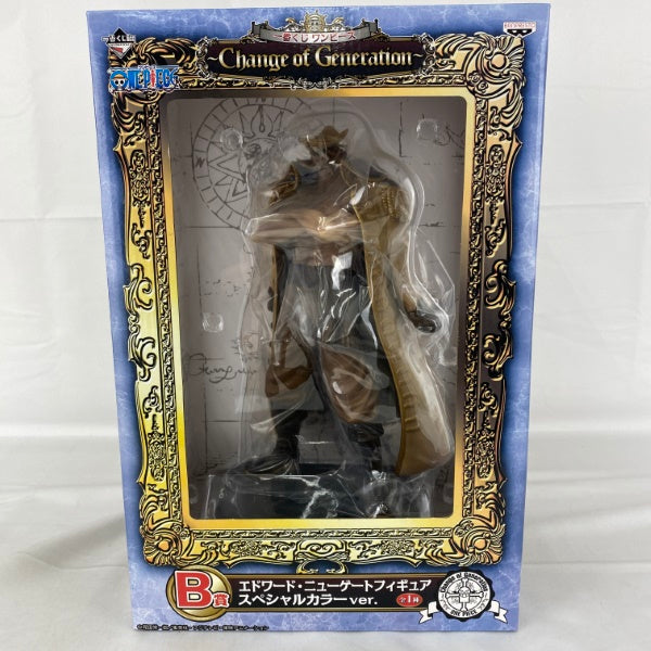 【中古】【未開封】一番くじ ワンピース 〜Change of Generation〜 B賞 エドワード・ニューゲートフィギュア  スペシャルカラーver.＜フィギュア＞（代引き不可）6541