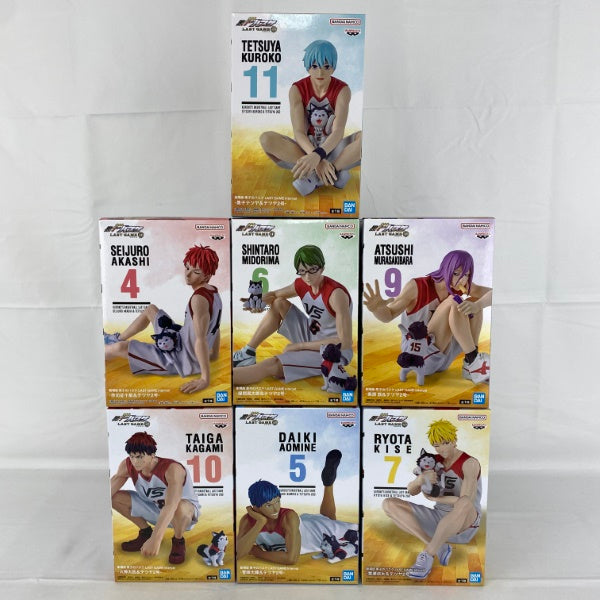 劇場版　黒子のバスケ　フィギュア　まとめ売り　5点 ワンコインミニフィギュアコレクション 劇場版 黒子のバスケ LAST GAME