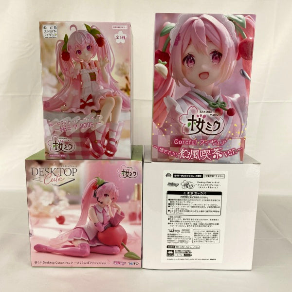 中古】【未開封】【セット】桜ミク Desktop Cute さくらんぼ〜通/限定
