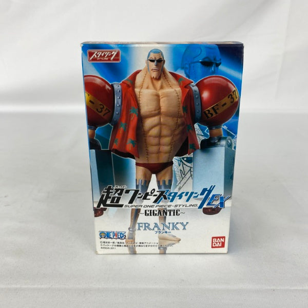 中古】【未開封】超ワンピーススタイリング EX GIGANTIC FRANKY