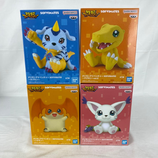 ２種6個セット★デジモンアドベンチャー SOFVIMATES ガブモン&アグモン 中古】【未開封】【セット】デジモンアドベンチャー SOFVIMATES