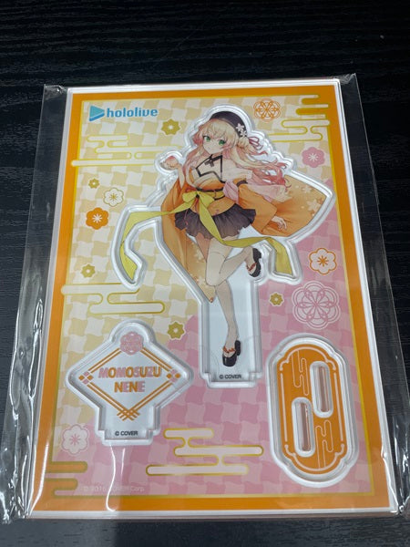 【中古】【未開封】桃鈴ねね(七福神風衣装) アクリルスタンド 「バーチャルYouTuber  ホロライブ×郵便局」＜コレクターズアイテム＞（代引き不可）6545