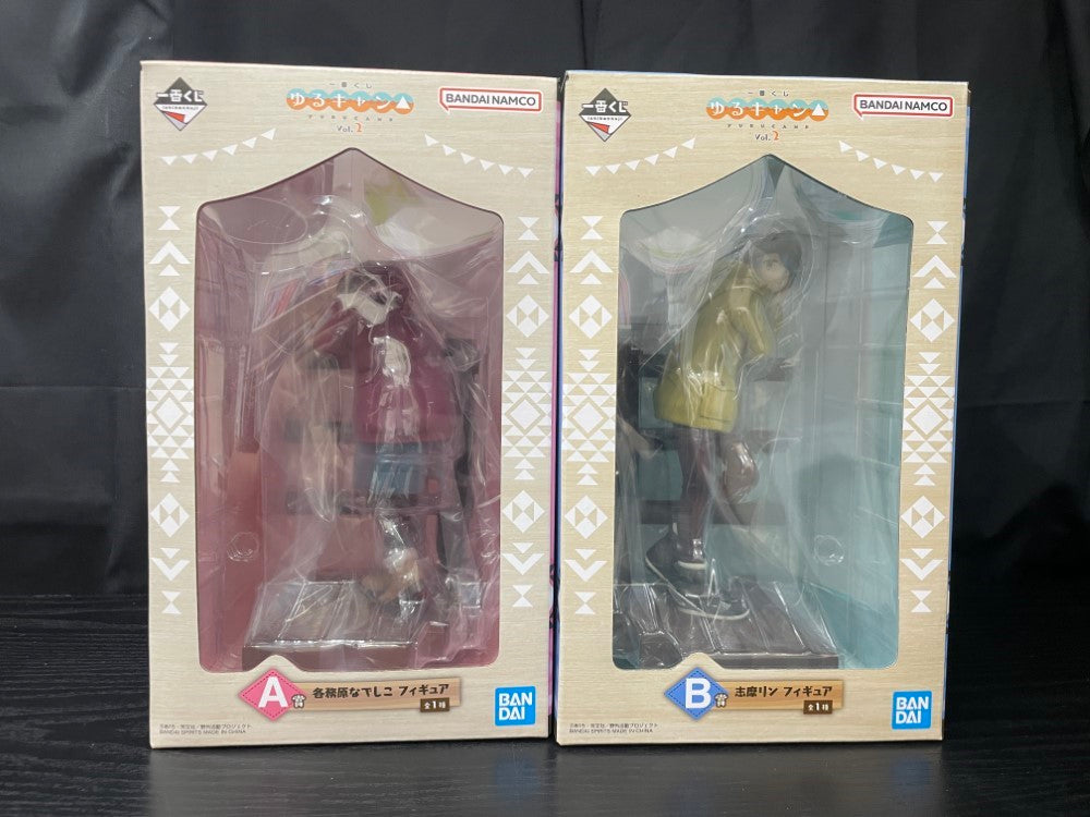 中古】【未開封】【セット】A賞 各務原なでしこ＋B賞 志摩リン