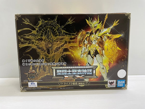 中古】【未開封】聖闘士聖衣神話EX ライブラ童虎(神聖衣) 『聖闘士星矢 黄金魂 -soul of gold-』＜フィギュア＞（代引き不可