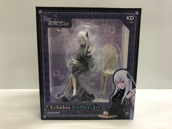 中古】【開封品】エキドナ お茶会Ver. 「Re：ゼロから始める異世界生活」 KDcolle 1/7 ABS＆PVC製塗装済み完成品＜フィ