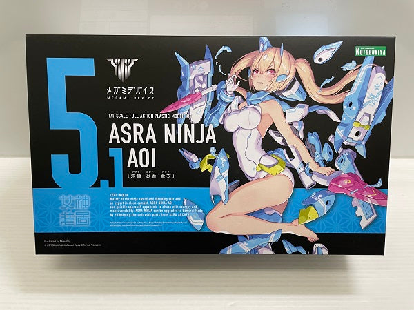 中古】【未組立】メガミデバイス 朱羅 忍者 蒼衣 1/1 プラモデル[KP465R]＜プラモデル＞（代引き