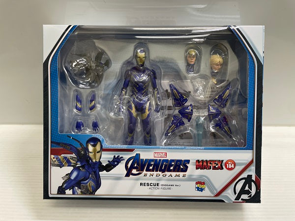 【中古】【未開封】マフェックス No.184 MAFEX IRON MAN Rescue Suit (ENDGAME Ver.) 『Avengers：  Endgame』＜フィギュア＞（代引き不可）6546