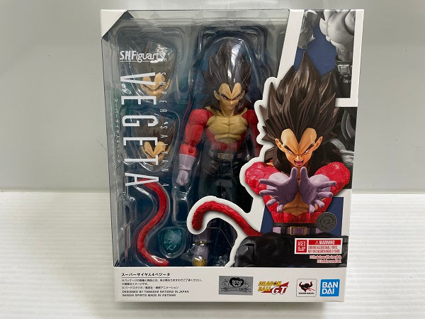 中古】【未開封】S.H.Figuarts スーパーサイヤ人4ベジータ 『ドラゴンボールGT』（再販）＜フィギュア＞（代引き不可）