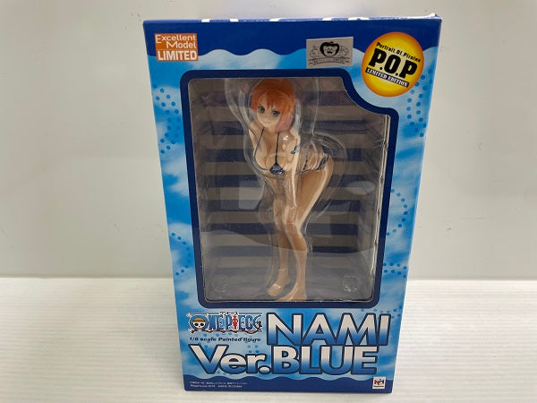 【中古】【未開封】ナミVer.BLUE 「ワンピース」 エクセレントモデルLIMITED Portrait.Of.Pirates ワンピース  “LIMITED EDITION”＜フィギュア＞（代引き不可）6546